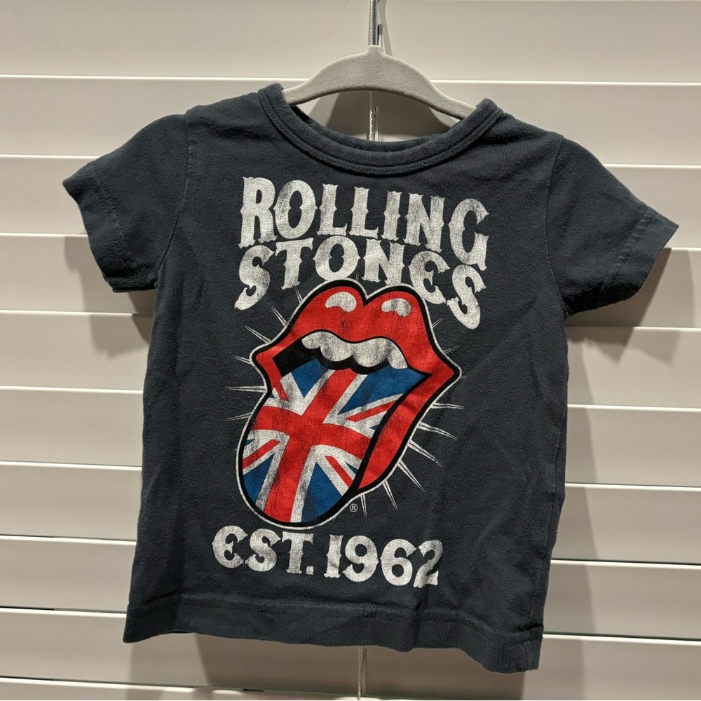 Rolling Stones Baby T Shirt Short Sleeve Size 3-6 Months